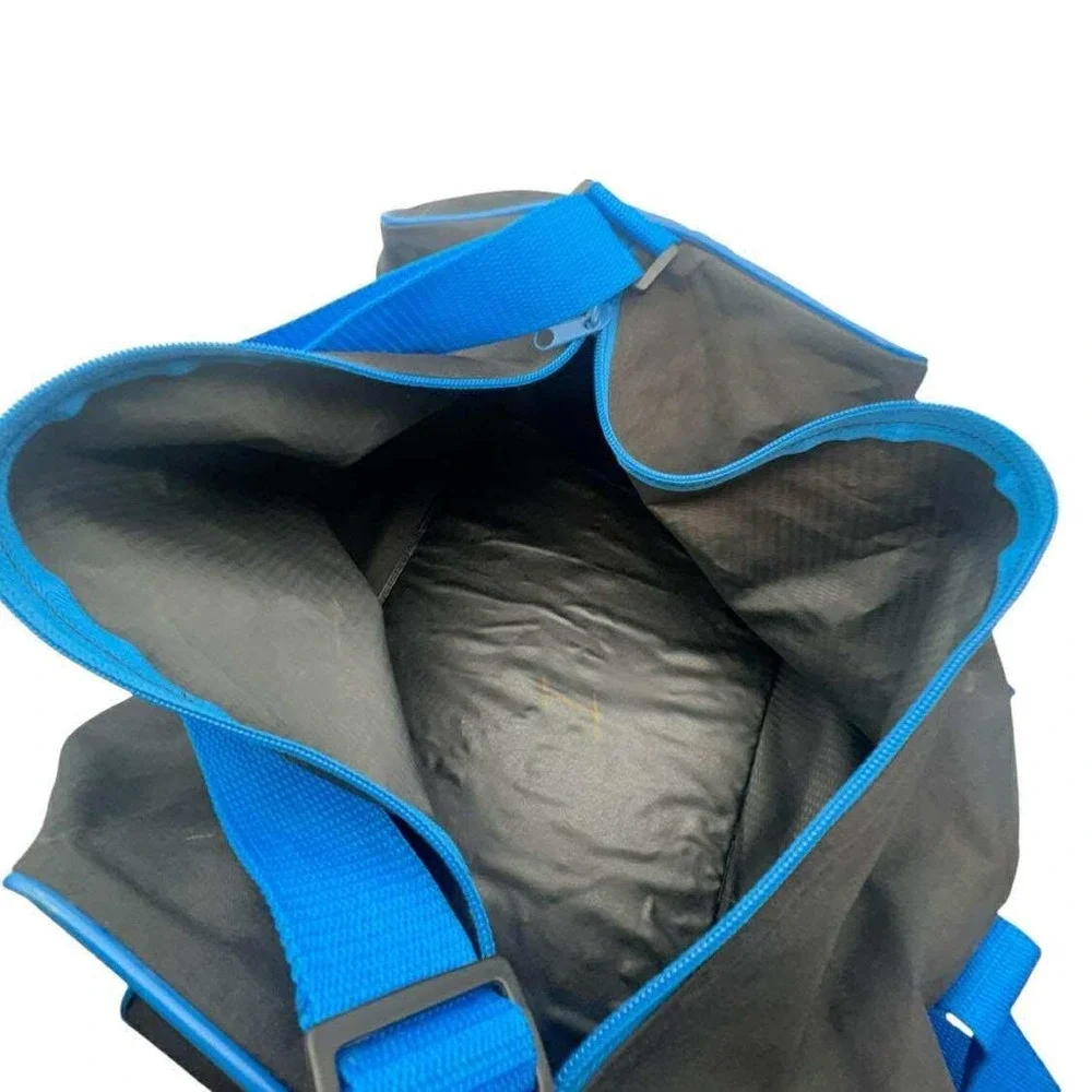Vintage NASCAR‎ Duffle Bag Black MBNA Motorsports Travel Gym Bag Sport Racing